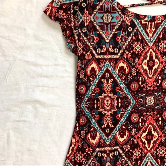 No Boundaries Boho Casual Dress Size Large - Picture 5 of 11